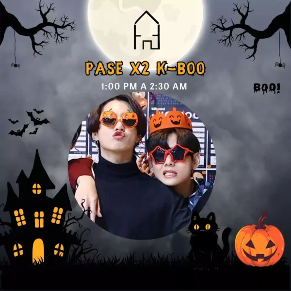 Boleta Pase X2 – K-BOO